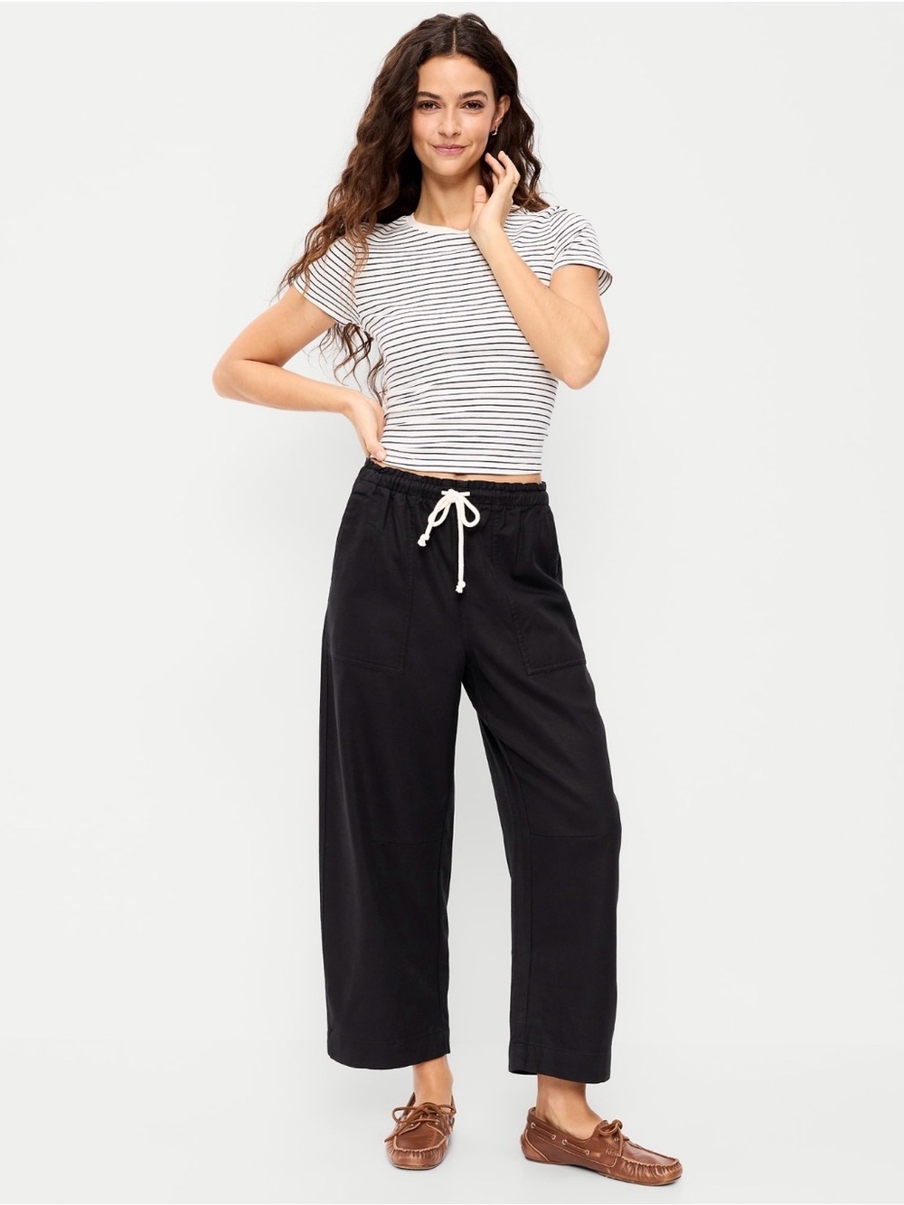NWT Old Navy High-Waisted Utility Ankle Pants